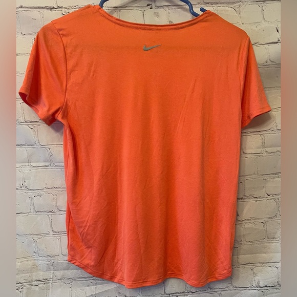 NIKE  DRI-FIT WOMEN'S RUNNING T-SHIRT BLACK Lightweight, - Picture 2 of 2